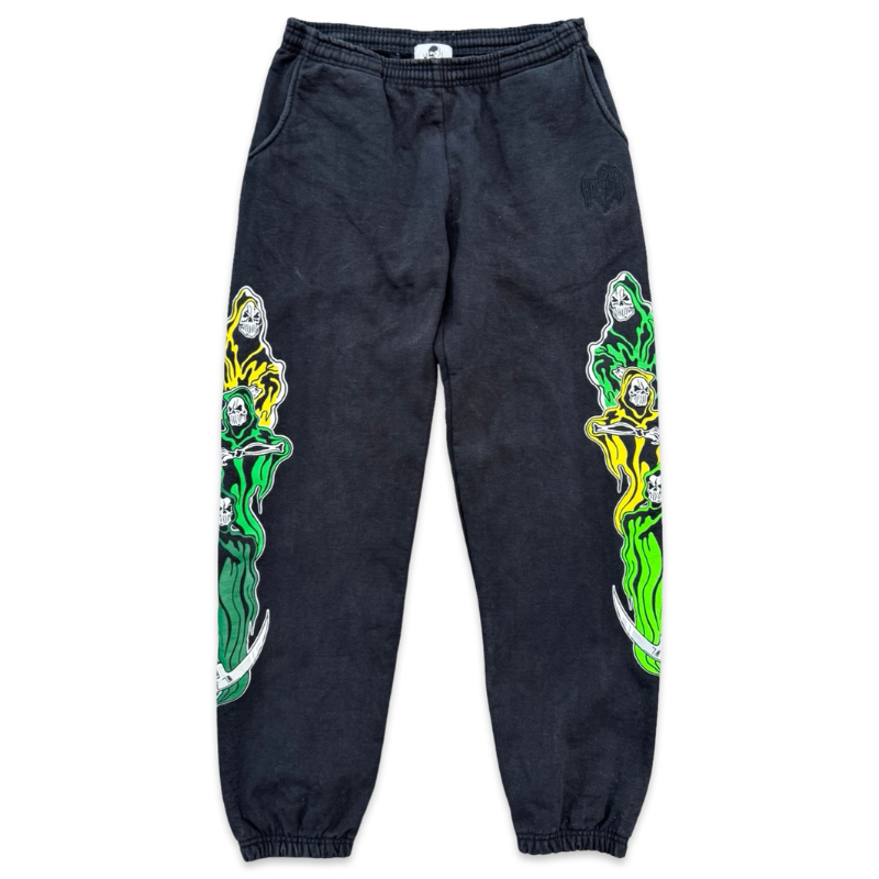 Warren Lotas 3 Reapers Sweatpants Black Apparel