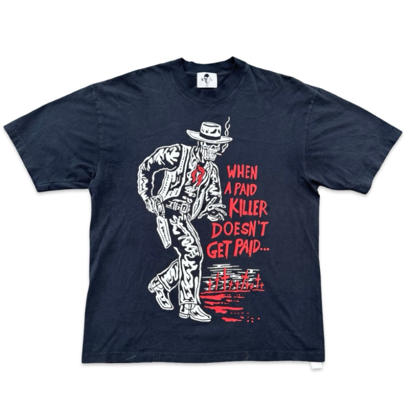 Warren Lotas Pain Killer T-Shirt Black Apparel