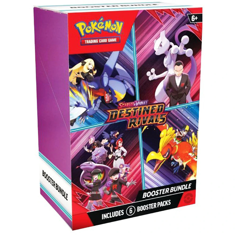 2025 Pokémon Scarlet & Violet Destined Rivals Booster Bundle Trading Cards