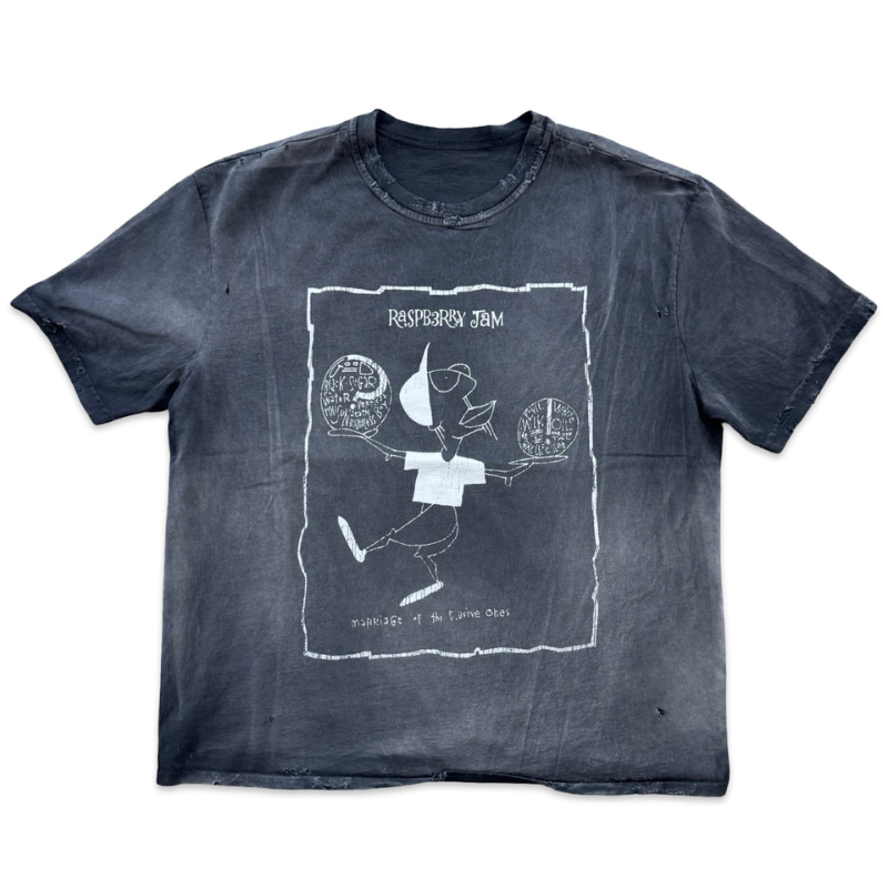 GV Gallery Raspberry Hills Raspberry Jam Tee Washed Black Apparel