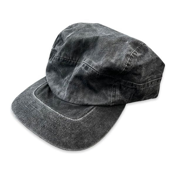Jacov Object Dyed Cap Black Apparel