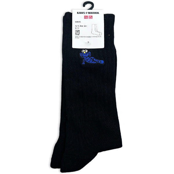 KAWS x Warhol Socks (1-Pair) Black Collectibles