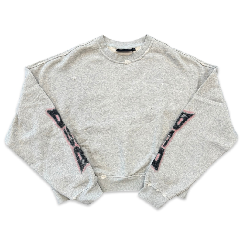 GV Gallery Raspberry Hills RSP Tapout Crewneck Distressed Grey Apparel