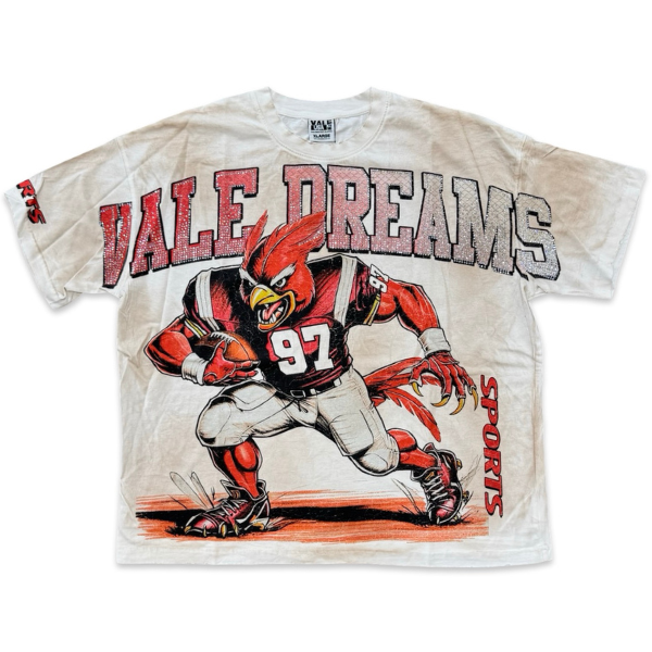 Vale Forever Falcon Bling Tee White Apparel