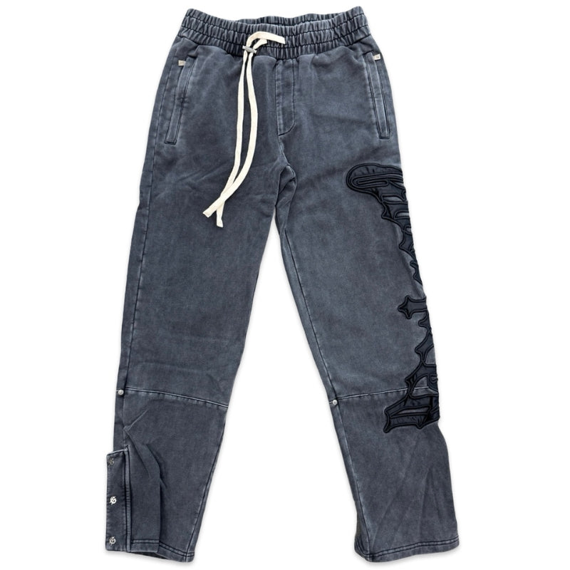 Godspeed OG Logo V2 Sweatpants Washed Black Apparel