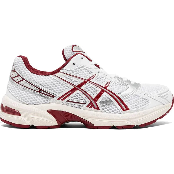 ASICS Gel-1130 White Red Dahlia (Women's) Sneakers