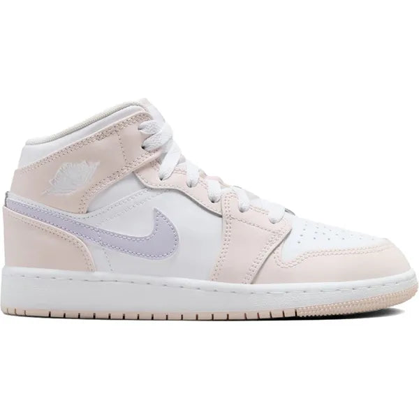 Jordan 1 Mid Pink Wash (GS) Sneakers