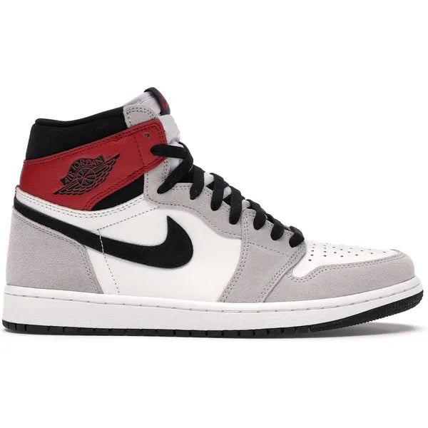 Jordan 1 Retro High Light Smoke Grey Sneakers