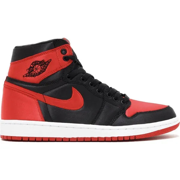 Jordan 1 Retro High OG Satin Bred (Women's) Sneakers
