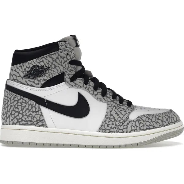 Jordan 1 Retro High OG White Cement Sneakers