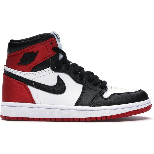 Jordan 1 Retro High Satin Black Toe (Women's) Sneakers