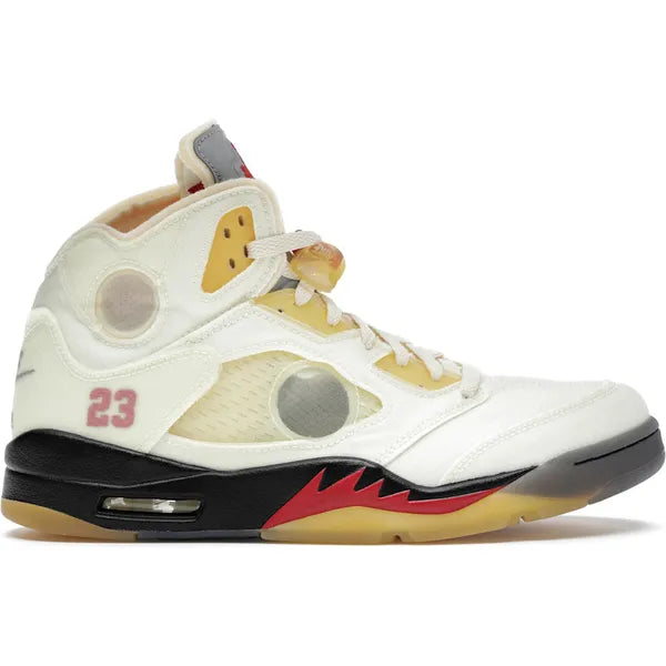 Jordan 5 Retro Off-White Sail Sneakers