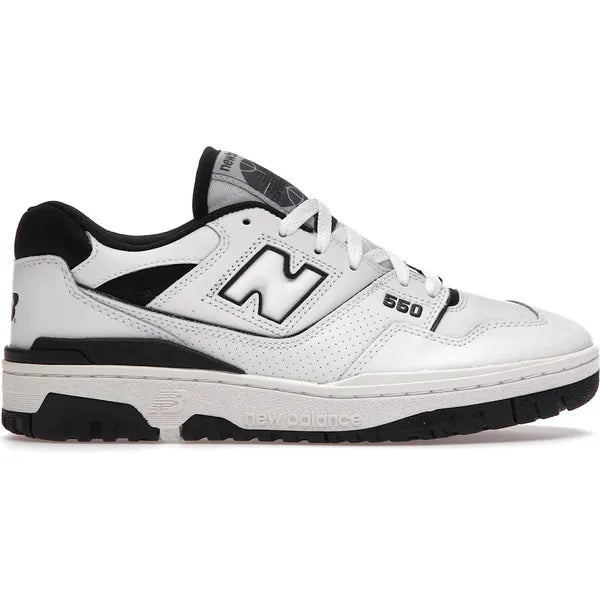 New Balance 550 White Black Sneakers