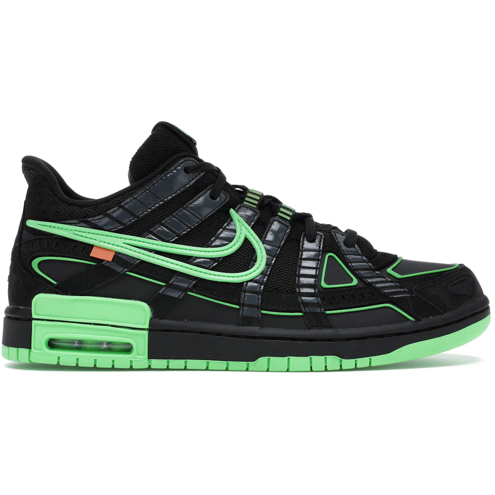 Nike Air Rubber Dunk Off-White Green Strike Sneakers