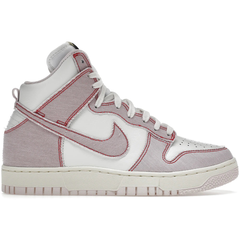 Nike Dunk High 1985 Barely Rose Denim Sneakers