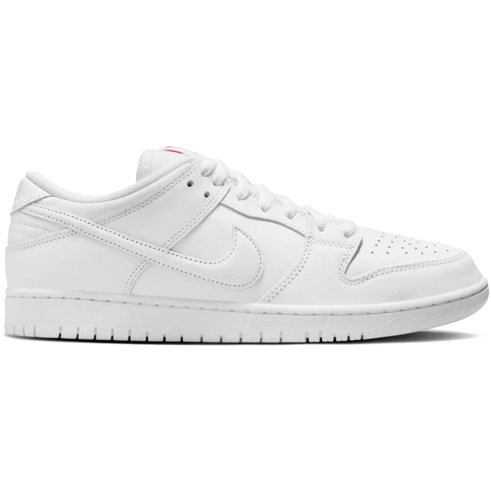 Nike SB Dunk Low Pro Triple White Sneakers
