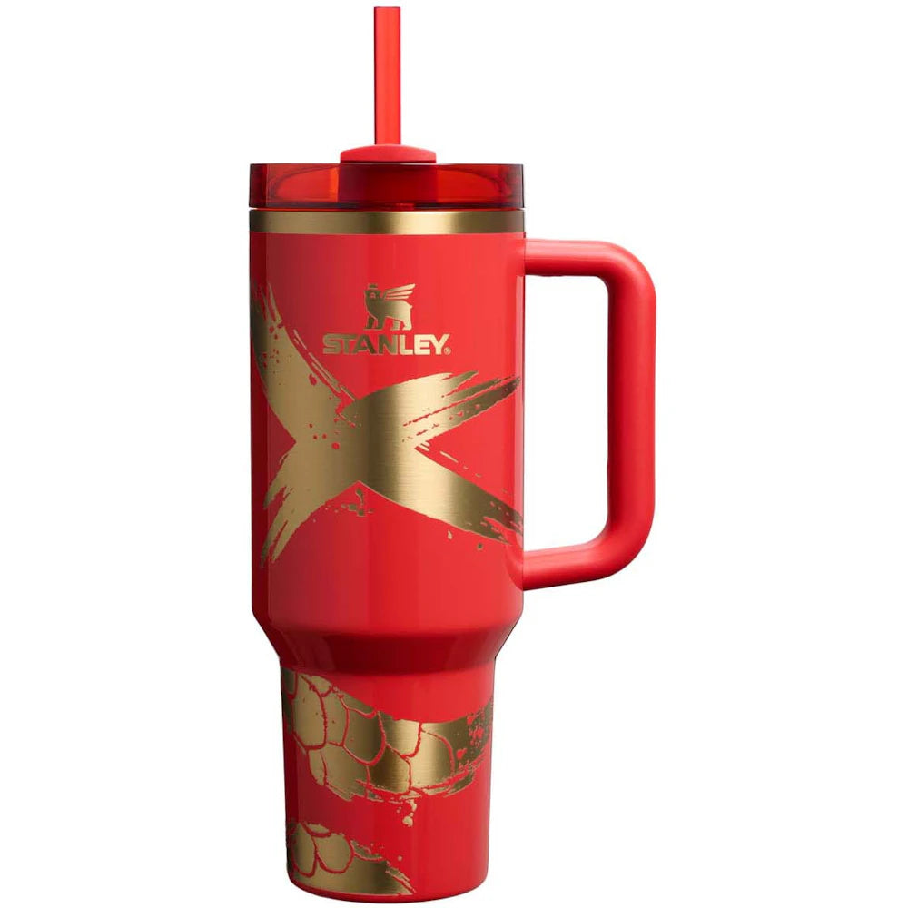 Stanley The Lunar New Year Flowstate Quencher 40oz Tumbler Lunar Red Accessories