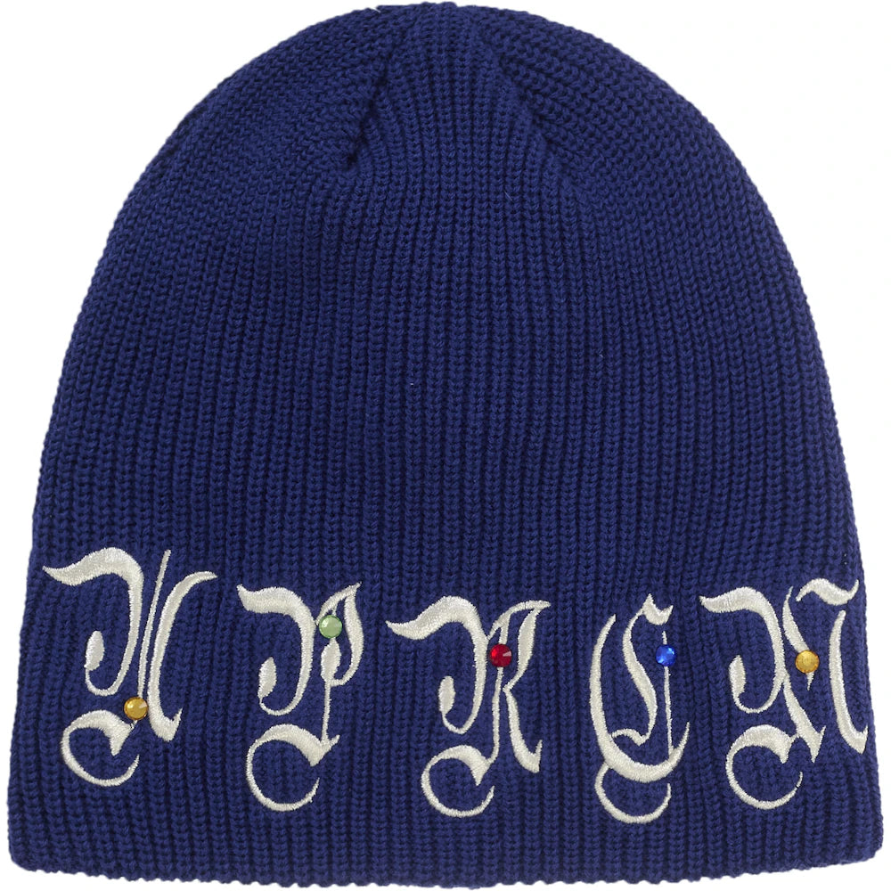 Supreme AOI Gems Beanie Blue Accessories