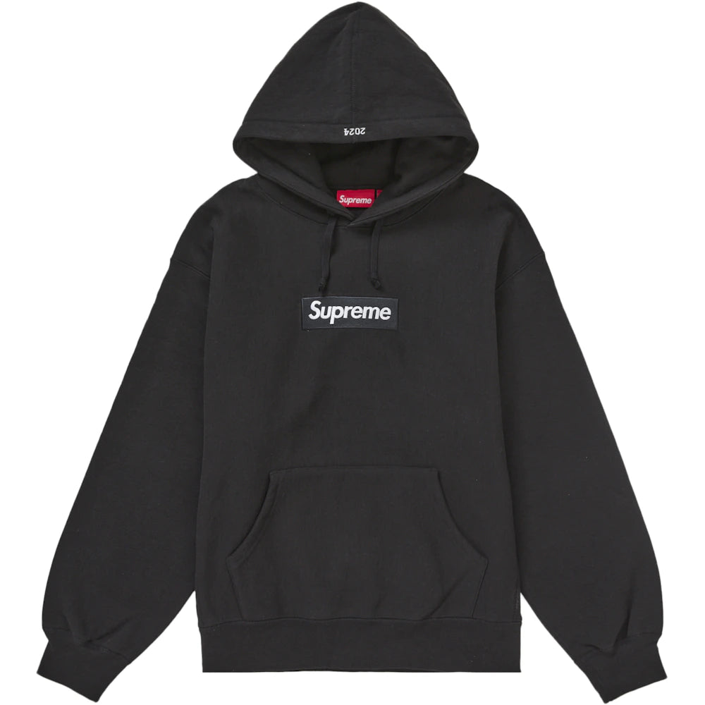 Supreme Box Logo Hooded Sweatshirt Sweatshirt (FW24) Black Apparel