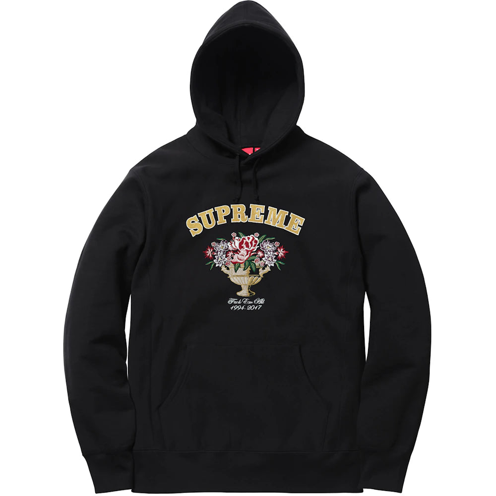 Supreme Centerpiece Hoodie Black Apparel