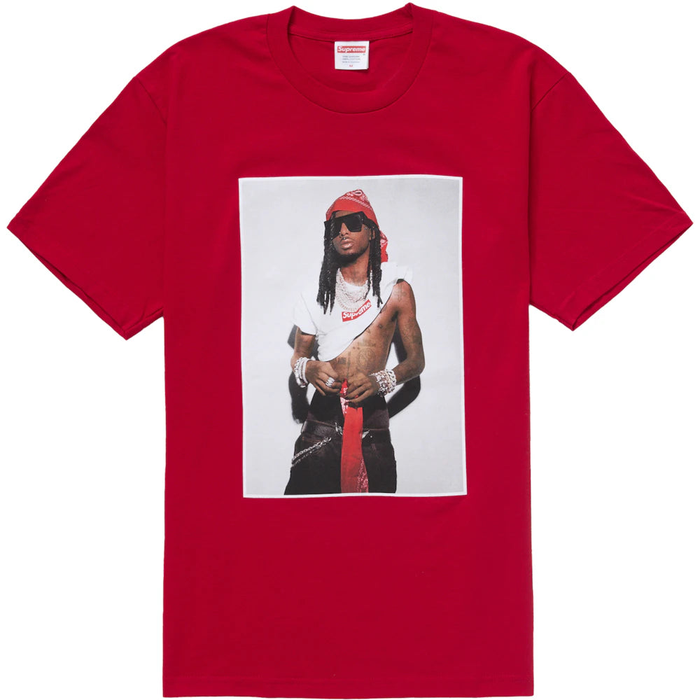 Supreme Playboi Carti Tee Red Apparel
