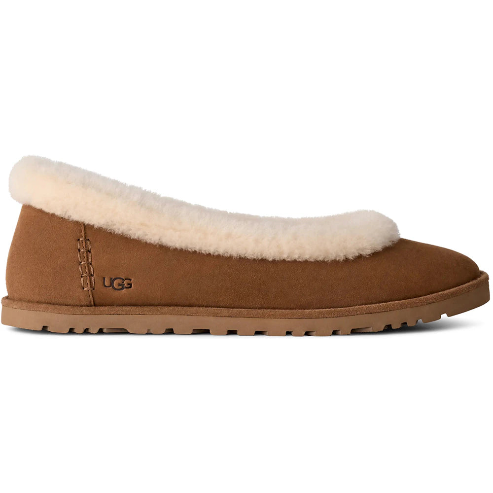 UGG Zora Ballet Flat Chestnut (Women's) Sneakers