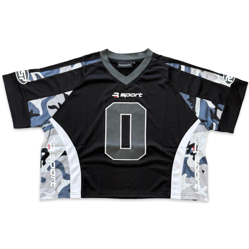 GV Gallery Raspberry Hills Great Wall Jersey Black/Blue/Camo Apparel