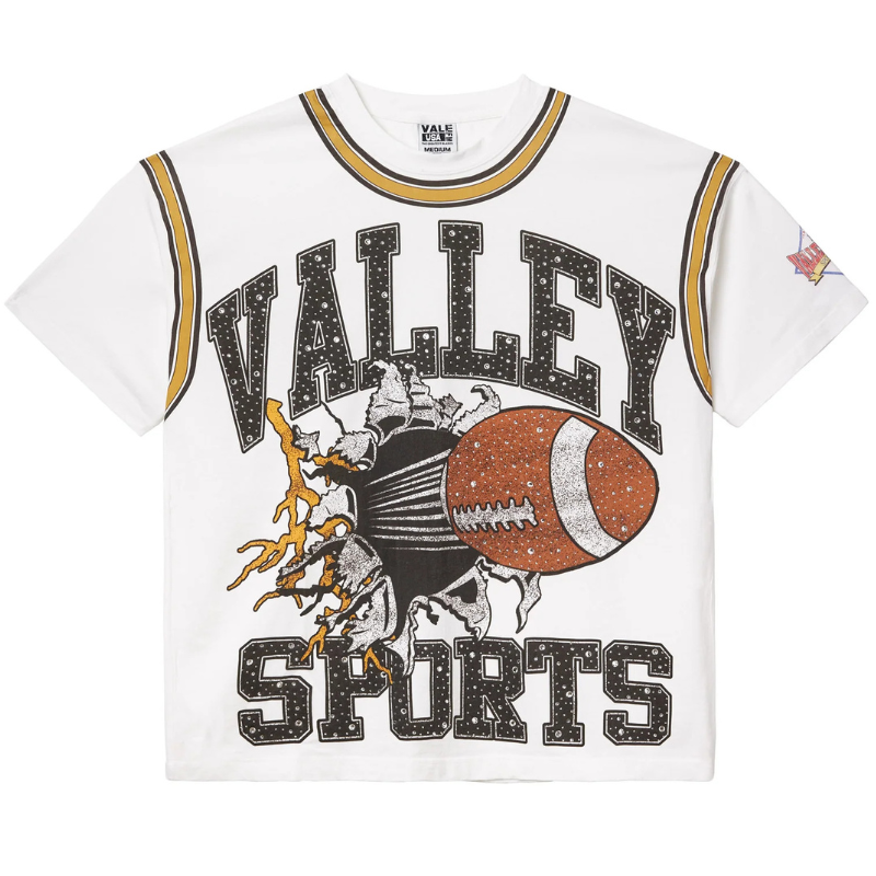 Vale Forever Classic Bling Tee White Apparel