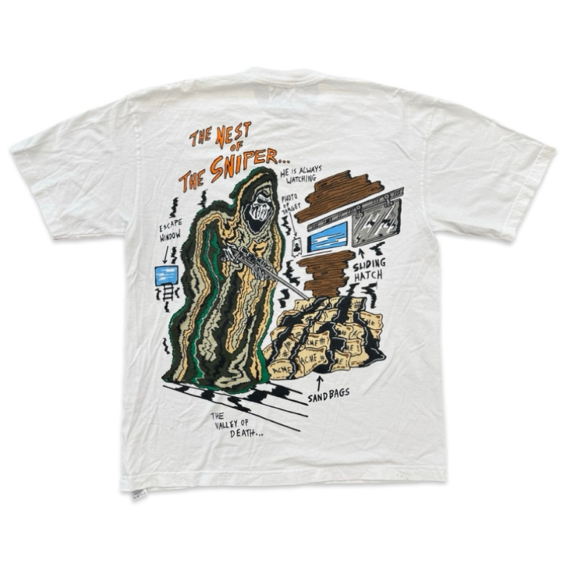 Warren Lotas Sniper's Nest T-Shirt White Apparel