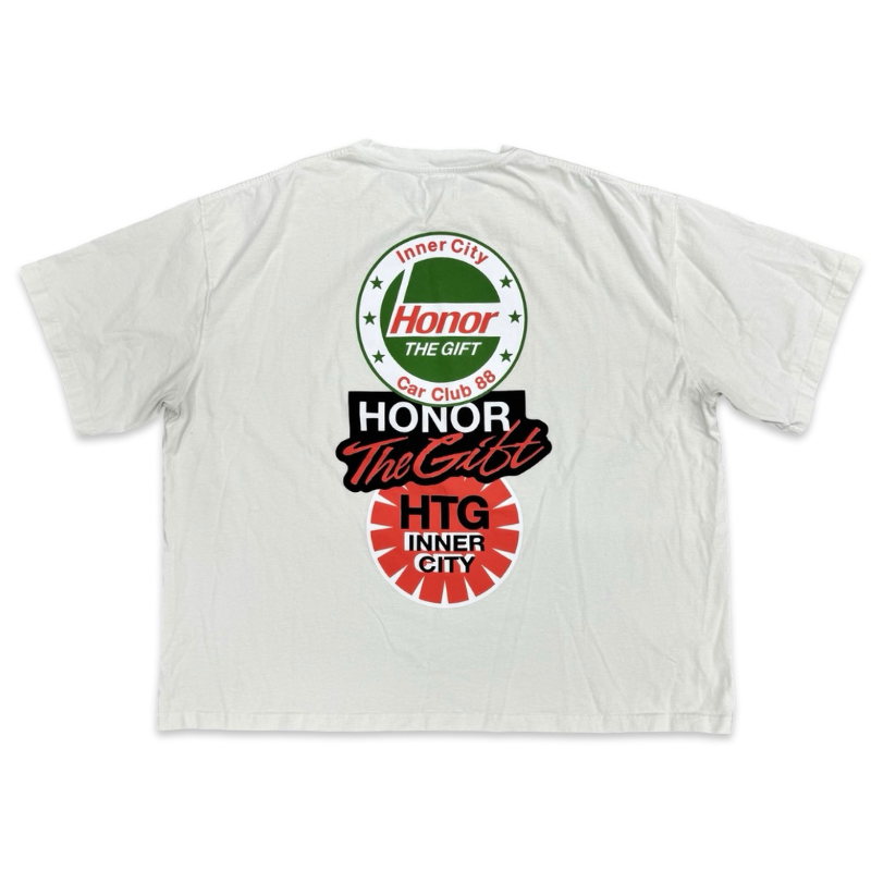 Honor The Gift AA Auto Tee Natural/White Apparel