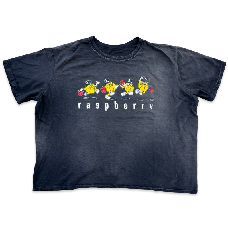 GV Gallery Raspberry Sprint Tee Black Apparel