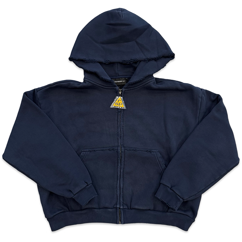GV Gallery Raspberry Hills Triangle Pull Zip Up Navy Apparel