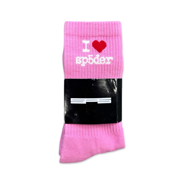 Sp5der Souvenir Sock Pink Apparel