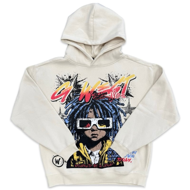 G West Urban Genesis Hoodie Ecru Bone Apparel
