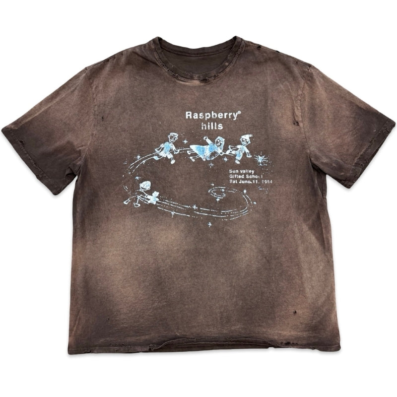 GV Gallery Raspberry Hills RDF Tee Washed Brown Apparel