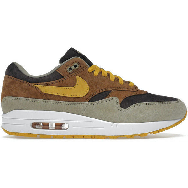 Nike Air Max 1 PRM Duck Pecan Yellow Ochre Shoes