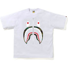 BAPE 1st Camo Shark Relaxed Fit Tee White/Green Shirts & Tops