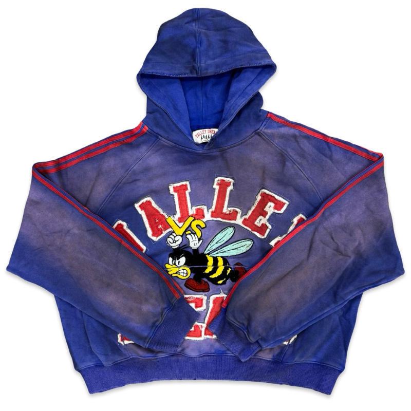 Vale Forever Anthem Pullover Hoodie Blue Apparel