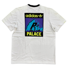 Palace x adidas Tri-Logo Graphic T-shirt White Apparel