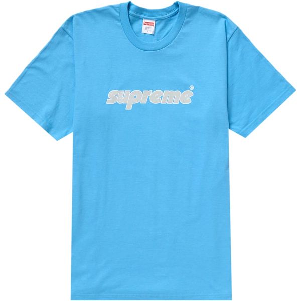 Supreme Pinline Tee Bright Blue Shirts & Tops