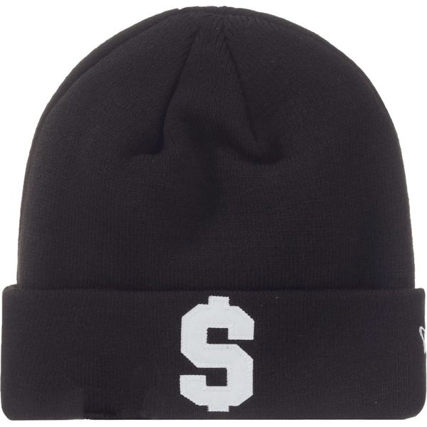 Supreme New Era $ Beanie Black Hats