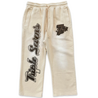 Triple Sevens All Star Football Sweatpants Brown Apparel