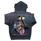 Warren Lotas 125th Birthday Logo Hoodie Washed Black Apparel