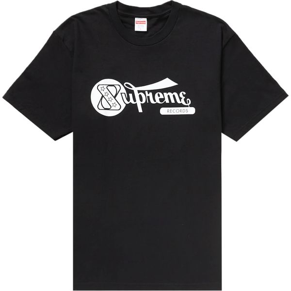 Supreme Records Tee Black Shirts & Tops