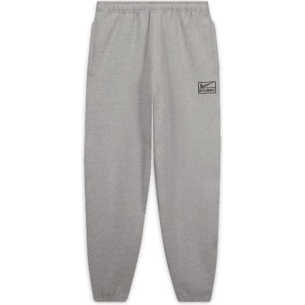 Nike x Stussy Fleece Sweatpants Grey (SS23) streetwear