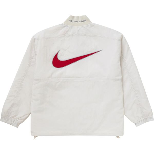 Supreme Nike Ripstop Pullover White Jackets
