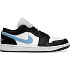 Jordan 1 Low Black University Blue White (Women's) Sneakers