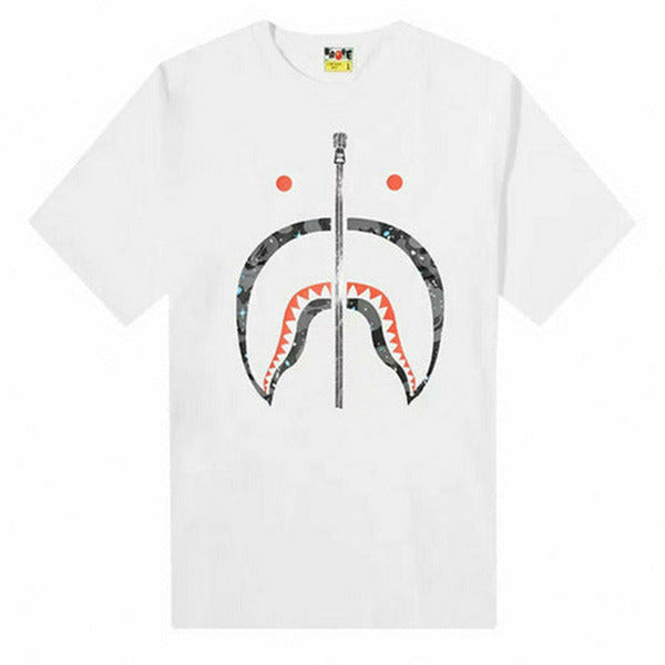 BAPE Color Camo Shark Tee White/Gray Need help with sizing? We are here to help you 7 days a week: 12pm - 8pm EST