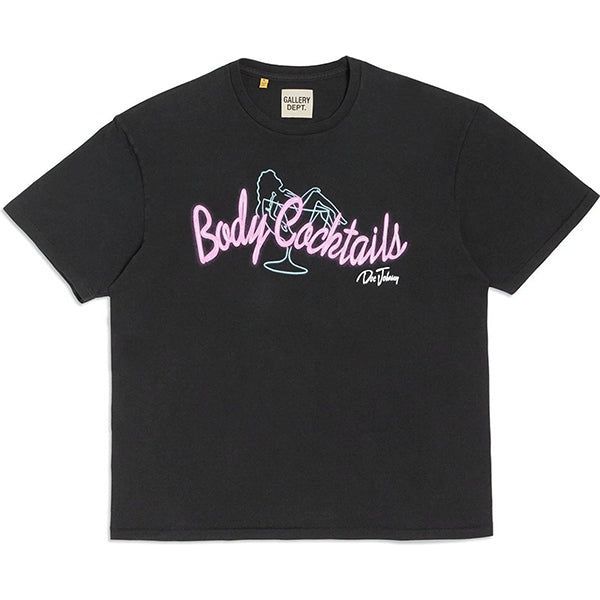 Gallery Dept. Body Cocktails T-Shirt Black Shirts & Tops