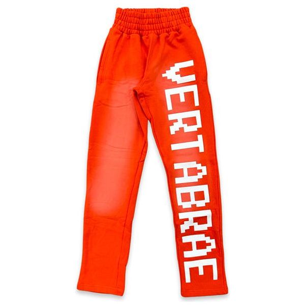 Vertabrae C-2 Sweatpants Orange/White Bottoms